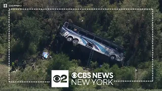 NTSB investigators arrive on scene of deadly Farmingdale H.S. bus crash