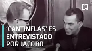 Jacobo Zabludovsky entrevistando a Mario Moreno ‘Cantinflas’