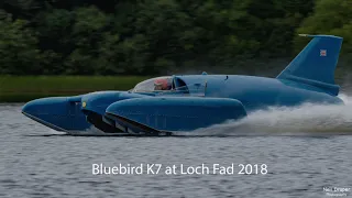 Loch Fad Bluebird K7 2018 Engine Runs