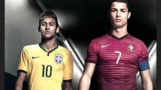 Cristiano Ronaldo Vs Neymar Jr ● Crazy Skills 2014 ● Teo CRi