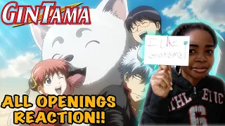 Gintama Openings 1-21 BLIND REACTION!! -THIS ANIME IS FUNNY AF-