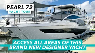 Pearl 72 full tour | Access all areas of this brand new designer yacht | Motor Boat & Yachting