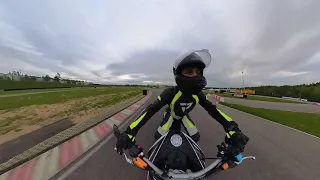 ПЕРВЫЙ ВЫЕЗД на ТРЕК на KTM Duke690