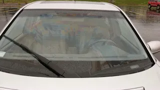 Mercedes Benz Mono Wiper in Slow Motion HD