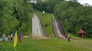 Чемпіонат області зі стрибків на лижах в Кременці