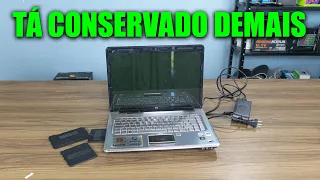 NÃO ACREDITO QUE ESSE NOTEBOOK VEIO DO DESCARTE ELETRÔNICO