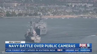 Man Who Caught 2 Navy Ships Colliding Ordered To Take Down Cameras