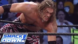 The Rock & Edge Vs Eddie Guerrero & Chris Benoit Part 1 - SMACKDOWN!