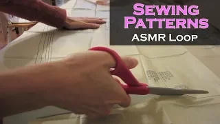 ASMR Loop: Sewing Patterns – 75 mins