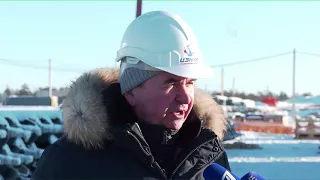 На Восточном приступили к облицовке газохода на стартовом комплексе под Ангару