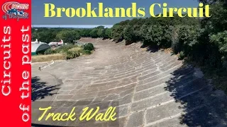 Brooklands Race Track Walk - The surviving parts of the Brooklands Circuit