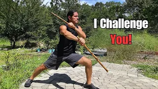 Double Stick Drill Challenge 1 of 10 (Kali Stick Fighting)