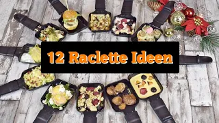 12 RACLETTE Ideen herzhaft und süß Pfännchen Rezepte /von Lieblingsgeschmack