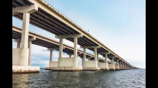 New Orleans, Louisiana :Worlds Longest Bridge(over water) - 4K 360!