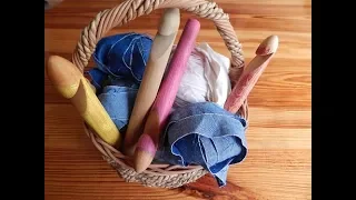 Trick to Adding Entire Ball of Sheet Yarn to a Rag Rug