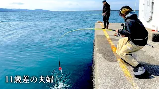 【解禁初日！！】クーラー満タン、巨アジが入れ食い！そんな場所で頑張った結果・・・釣れすぎる仕掛けを手にしただけで…魚が釣れすぎ、大物連発‼️パラダイスだった！！直江津港第３堤防（ハッピーフィッシング)