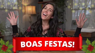 How to say "Happy Holidays" in Portuguese | Brazilian Portuguese Vocabulary