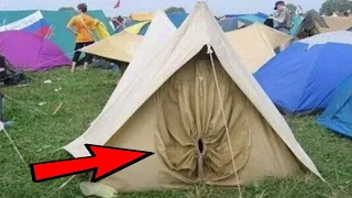 Caught on Camera Hilarious Camping Fails