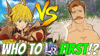 *WHO TO LR FIRST!?* LOSTVAYNE MELI OR GREEN ESCANOR? | 7DS: Grand Cross