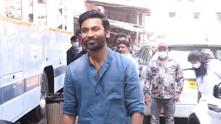 Dhanush New look Spotted During The Promotion Of Atrangi Re