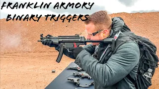 Franklin Armory Binary Triggers In Various Guns (And The NEW Glock Trigger!)