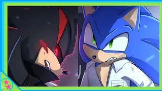 Sonic's Last Stand Against Vampire Shadow ( Sonic The Hedgehog Comic Dub )