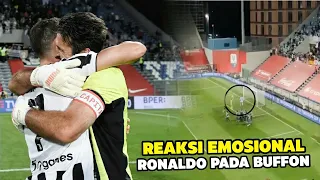 “Membuat Fans Terharu” Inilah Reaksi Emosional CR7 Pada Buffon Di Musim Terakhirnya Bersama Juventus