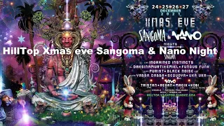 HillTop Xmas eve Sangoma & Nano Night 2021 line-up,Goa party update