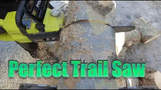 Don't Laugh This Ryobi 40V Chainsaw is the Perfect Trail Saw