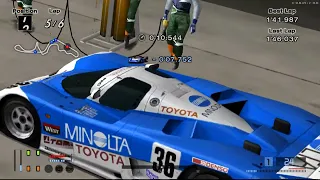 Gran Turismo 4 - World Circuit Tour - Suzuka Circuit - MINOLTA Toyota 88C-V Race Car '89