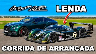 Vencedor do Le Mans vs Bentley W12: CORRIDA DE ARRANCADA