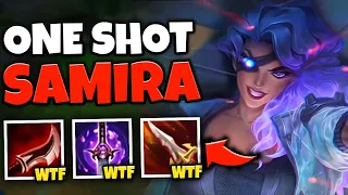 WTF?! SAMIRA IS BROKEN WITH LETHALITY ITEMS! (INSTANT PENTAKILL) - League of Legends