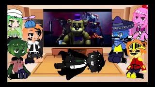 willy's wonderland react to afton remix