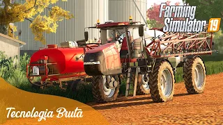 TESTANDO O CASE PATRIOT 4440 BRUTO DEMAIS | FAZENDA FORTALEZA | Farming Simulator 19 - Logitech G27