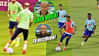 SELEÇÃO DEFINIDA ! NEYMAR E ANTONY ASSUSTAM EM TREINO| RICHARLISON DET0NA !!