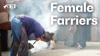 No horse without a hoof - Abby Bunyard's way into the farrier business  | RIDE presented by Longines