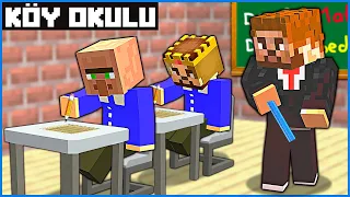 ARDA KÖY OKULU YAPTIRDI! 😱 - Minecraft