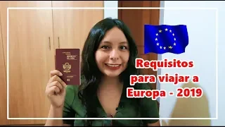 Requisitos para viajar a Europa desde Perú - Sin visa