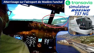 Atterrissage à Madère Funchal sur Boeing 737 avec Transavia : procédure et explications complètes