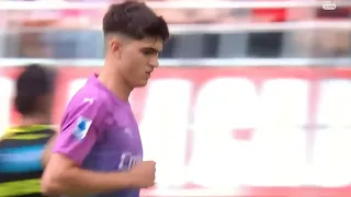 Davide Bartesaghi debut vs helles verona