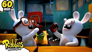 The Rabbids have a best friend | RABBIDS INVASION | 1H New compilation | Cartoon for kids