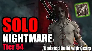 Diablo 4 - Bone Spear Necromancer Tier 54 SOLO Nightmare (Level 87) WITH GEARS
