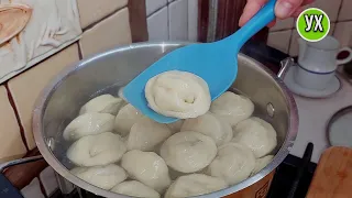 Now I FREEZE dumplings with confidence, because I know the IDEAL dough recipe for freezing.