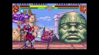 Teenage Mutant Ninja Turtles: Tournament Fighters (Super NES) Tournament as Shredder