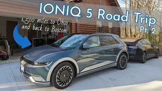 IONIQ 5 Road Trip Pt. 2: Midwest to Northeast USA in Spring