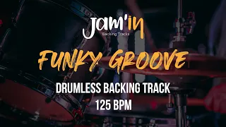 Funky Groove Drumless Backing Track 125 BPM