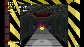 SRB2 v2.2.8 - How easy complete Black Core zone act 1 with use Super Form - Sonic.