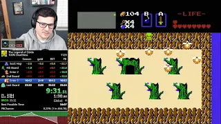 **NEW WR** (35:15) The Legend of Zelda - 100% no up+a speedrun