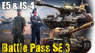 Battle Pass Season 3 T110E5 & IS-4 World of Tanks