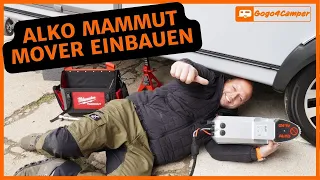 ALKO Mammut M20 Mover im Wohnwagen einbauen -Elektrik anschließen ohne Autark-Paket & mit Lithium 🔋